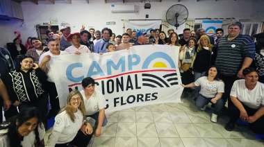 La Agrupación Campo Nacional desembarcó en Las Flores con un masivo encuentro dirigencial y sindical
