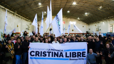 Santa María llega a La Plata bajo la consigna “Cristina Libre” y agita el avispero peronista