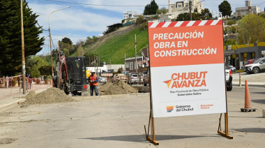 Chubut: Nacho Torres supervisó obras por más de $9.400 millones en Comodoro Rivadavia
