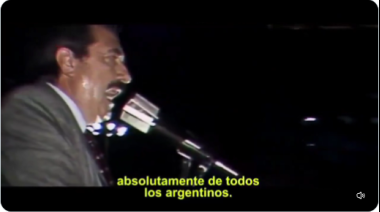 A 43 años de un discurso histórico, la militancia radical volvió a reivindicar el legado de Alfonsín