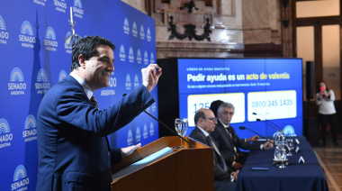 Maxi Abad puso la prevención del suicidio juvenil en la agenda política bonaerense