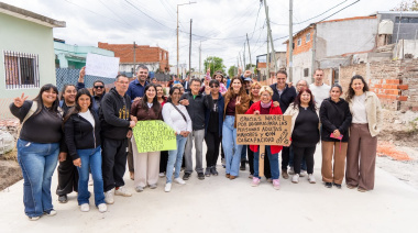 Moreno: Mariel Fernández y Katopodis inauguraron un nuevo puente y recorrieron obras viales