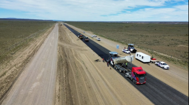 Chubut invierte fondos provinciales para avanzar con la pavimentación de la Ruta 40