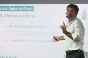 Sebastián Galmarini sobre la boleta única de papel: “Nos están vendiendo una fantasía”