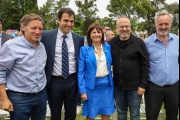 Otra foto de intendentes PRO junto a Bullrich, con la seguridad como consigna