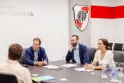 Hurlingham: Selci firmó un convenio con River Plate para crear un centro de alto rendimiento