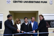 De visita por el interior: Kicillof inauguró un nuevo Centro Universitario en Puan