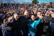 Ezeiza: Granados recibió a Mayra Mendoza y hubo agradecimientos a Cristina Kirchner