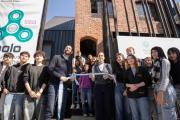 Damián Selci y Flor Lampreabe inauguraron el nuevo polo educativo Hurlingham