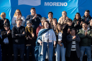 Mariel Fernández y Gabriel Katopodis cerraron la campaña de Fuerza Patria en Moreno