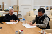 Fortalecer las políticas de cuidado ambiental: Julio Zamora formalizó un convenio con Conarcoop