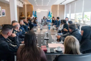 Moreno: Mariel Fernández encabezó una nueva reunión de la Mesa de Política Criminal