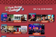 Vigente en la Provincia: La Fiesta Nacional de la Guitarra de Dolores presentó su grilla