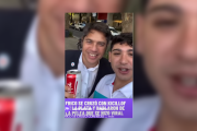 Infuencer amigo de Kicillof enloqueció y rompió los vidrios de un comercio