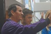 “Si querés foto con Axel, sacate ese gorro”:  la seguridad de Kicillof arrinconó a un camporista