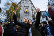 El PJ de Lomas se movilizó en apoyo a Cristina: "Lo que hiciste en Lomas no se olvida en la vida"