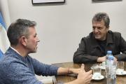 Apareció Sergio Massa y analizó áreas productivas de un municipio del interior