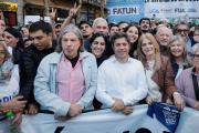 Kicillof en la marcha universitaria: "Milei está empecinado en destruir el futuro del país”