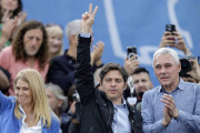 Kicillof encabeza acto por Perón, marcado por la interna del PJ