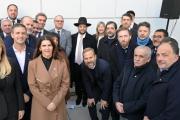 Intendentes aprovecharon el encuentro por la memoria de la AMIA para cuestionar a Kicillof