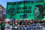 ATE moviliza y exige a Kicillof que incluya pases a planta permanente en el presupuesto 2027