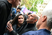 El Frente Renovador marchó en defensa de la educación pública y le exigió a Milei a que cumpla con la ley