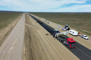 Chubut invierte fondos provinciales para avanzar con la pavimentación de la Ruta 40